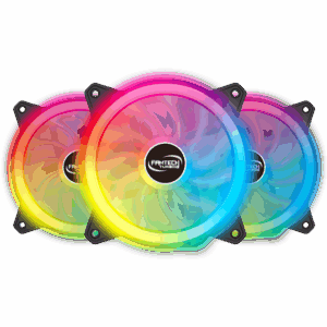 Fantech Typhoon RGB Single Fan (Black)