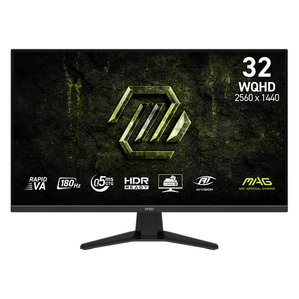 MSI MAG 325QF E18V – 31.5” QHD 180Hz Monitor