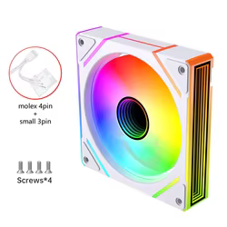 Loving Cool 4 Pro ARGB 3Pin Normal Blade White