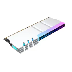 BRAVOTEC SERIES NEO ARGB ALUMINUN RAM HEATSINK COVER SILVER