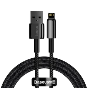 Baseus Tungsten 1m 2.4A USB to Lightning Fast Charging Cable