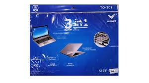 TO-301 3-in-1 Laptop Skin Pack 15.6 Inch Size