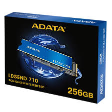ADATA Legend 710 256GB M.2 2280 PCIe NVMe Gen3 SSD