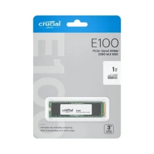 Crucial E100 1TB M.2 2280 PCIe NVMe Gen4 SSD