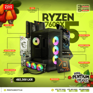 Midrange AMD DDR5 Gaming Build with Dedicated Graphics