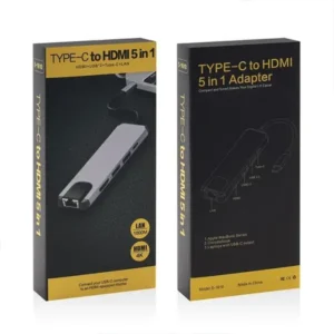 TYPE-C to HDTV 5 in 1 Adapter