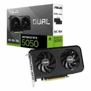 ASUS Dual GeForce RTX 5050 8GB  OC GDDR6  Graphics Card