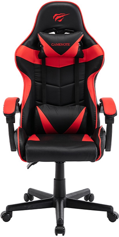 HAVIT GC933 Footrest Gaming Chair - Black+Red