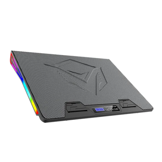 Meetion CP5050 Laptop Cooling Pad – RGB LED, Dual Fan